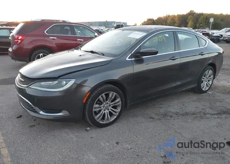 2016 Chrysler 200 Limited z USA, uszkodzony, nr VIN 1C3CCCAB3GN146304